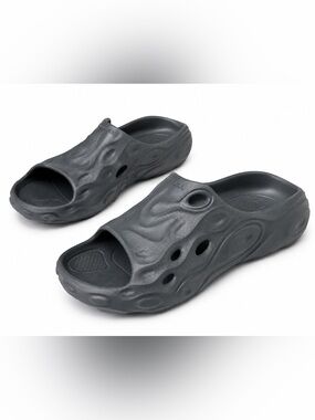 Merrell Hydro Slide 2 Sandals Dark Gray EVA Water Recovery Slides M6 W8 NEW